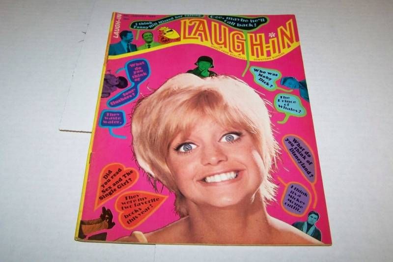 JAN 1969 LAUGH IN TV magazine (GOLDIE HAWN)  