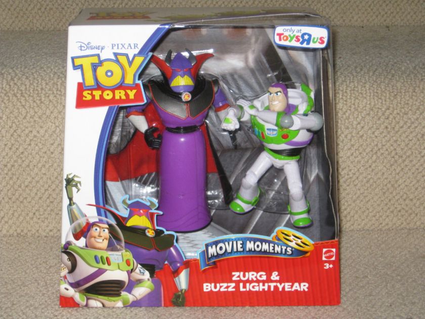 Disney Pixar Toy Story movie ZURG & BUZZ Action Figure  