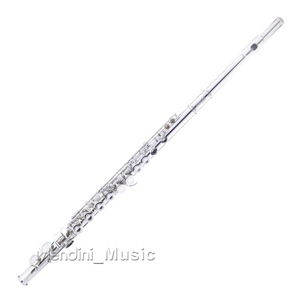 NEW NICKEL/SILVER SCHOOL BAND STUDENT C FLUTE w/Split E  