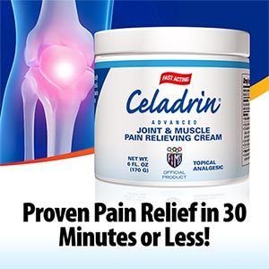 Celadrin Advanced Joint & Muscle Pain Relieving Cream  