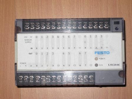 Festo PLC E.FEC20 AC E.FEC 20 AC 100 240VAC 15VA  