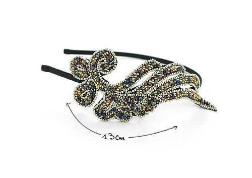 New Women Fashion Trendy Bling Angel Wing Headband Hair Band  