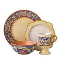 NEW Pfaltzgraff Villa Della Luna 16 pc Dinnerware Set  