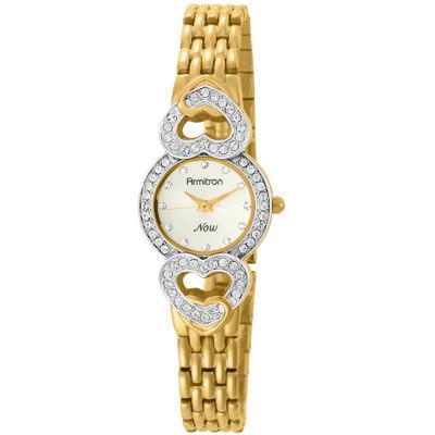 Armitron womens 75339 Now Swarovski Crystal watch  