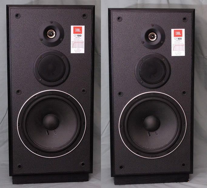 Pair JBL CF100 FLOORSTANDING SPEAKERS EXCELLENT  