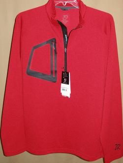 ZERO RESTRICTION 1/2 Zip Berwick Pullover XL (Phoenix  