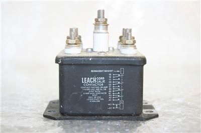 LEACH MFR58657 0706 CONTACTOR RELAY  