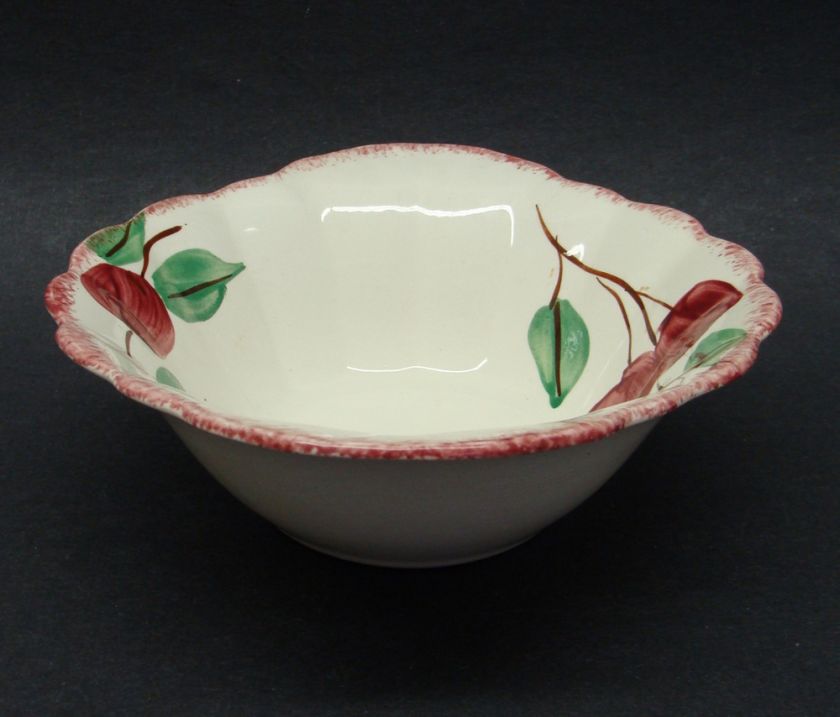 Southern Potteries Crab Apple Lugged Cereal Bowls Tab  