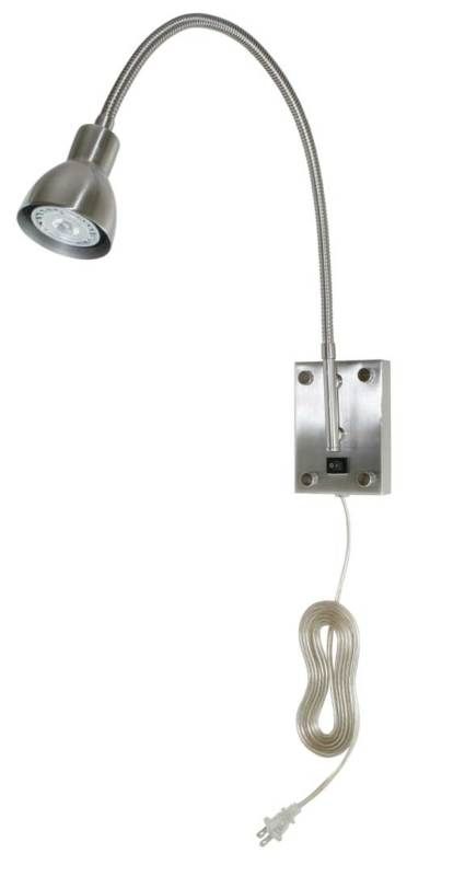 120V LED GOOSENECK SPOT LIGHT WIRE COVER, CA BO 119 BS  