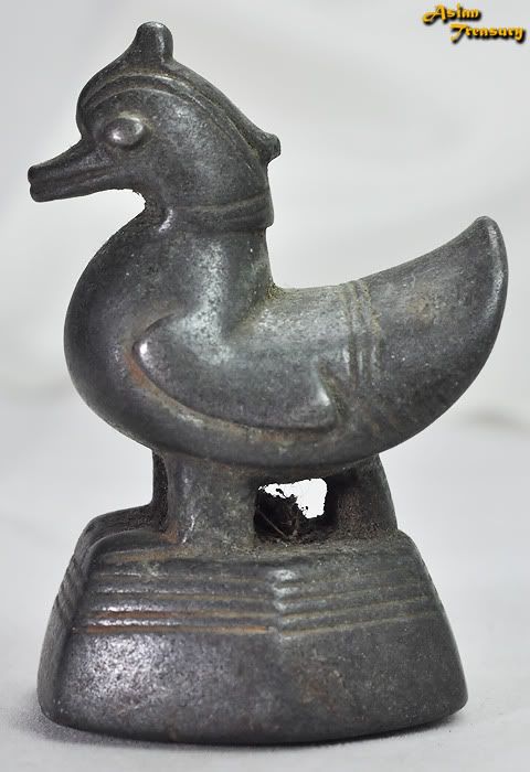 OPIUM WEIGHT DUCK ORIGINAL BRONZE ANTIQUE 160 GRAMS  