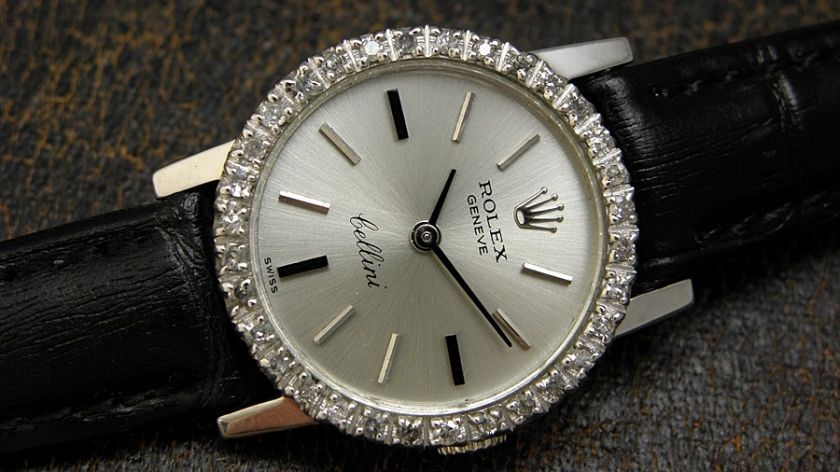 ROLEX CELLINI DIAMOND MANUAL CAL.1400 LADIES WATCH  