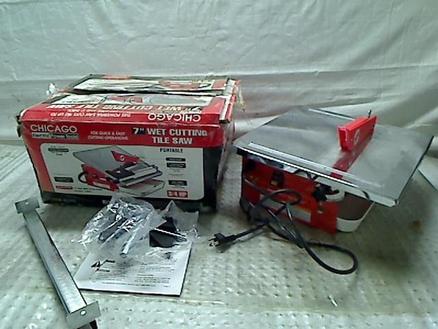 BENCH TOP TILE SAW 3/4 HP MOTOR 110V 60Hz TADD  