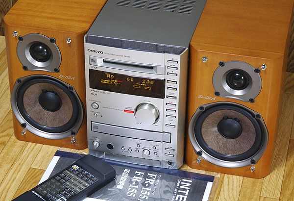 ONKYO FR 155 INTEC 155 Series Mini Compo System   USED  