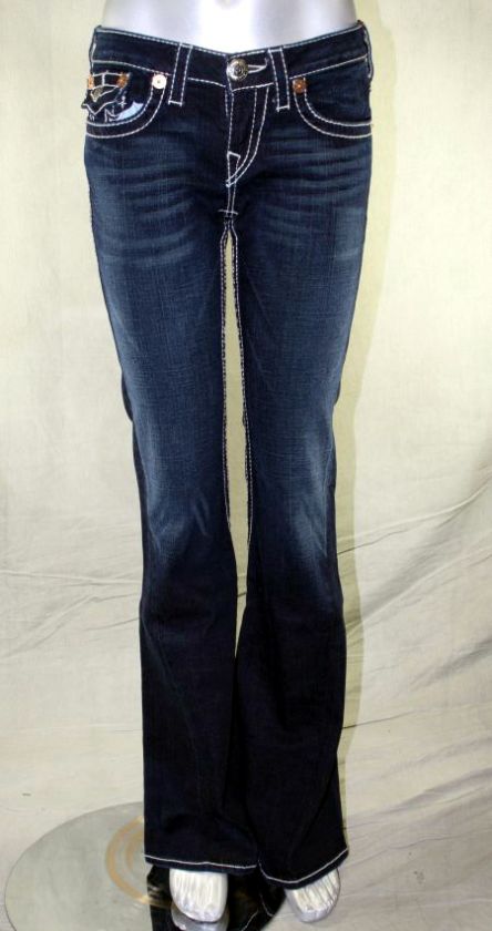 True Religion Jeans Brand JOEY BIG T DK pony express SIZE 26 10503NBT 