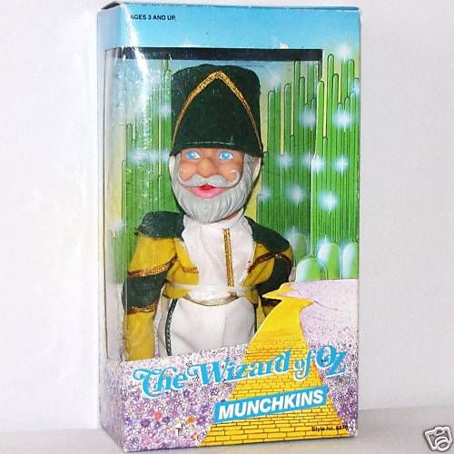 WIZARD OF OZ~1988 Multi Toys Doll~Movie Figure Character~Munchkin 