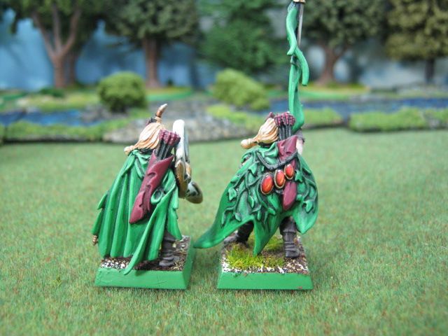 Warhammer DPS painted Wood Elf Glade Guard WE010  