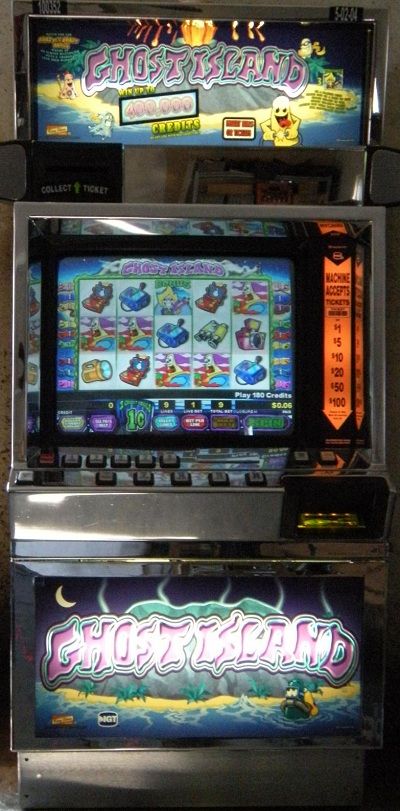 IGT I GAME PLUS / GHOST ISLAND / VIDEO SLOT MACHINE  