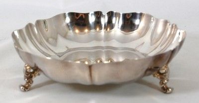 Towle EP Silver Plate Ornate Footed Bowl #2912 Dish  