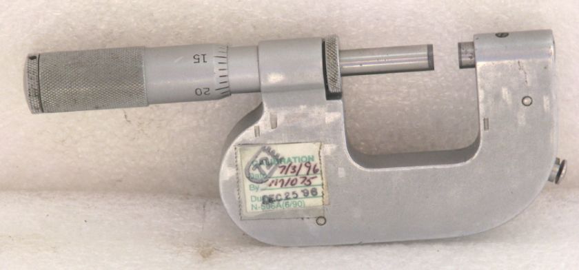 Federal 0   1 Micrometer Model No. 200P 1  