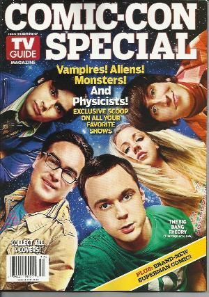 SDCC 2010 Comic Con Special TV Guide Big Bang Theory  