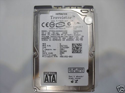 Original 20GB Hitachi Hard Drive For Sony PS3  