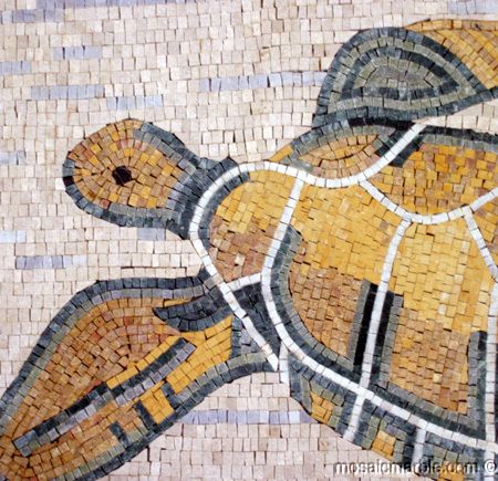 61.23x37.05LOVELY FISH MARBLE MOSAIC ART TILE HOME  