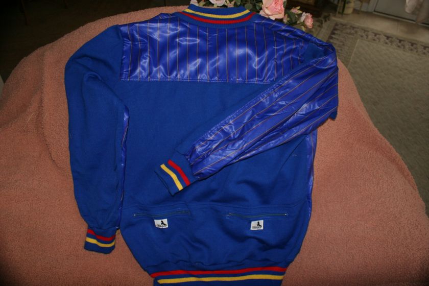 NOS Blacky Jacket Blue Made Italy size XL Large Super nice and 