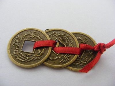 FENG SHUI LUCKY CHINESE COINS FOR WEALTH & GOOD LUCK  