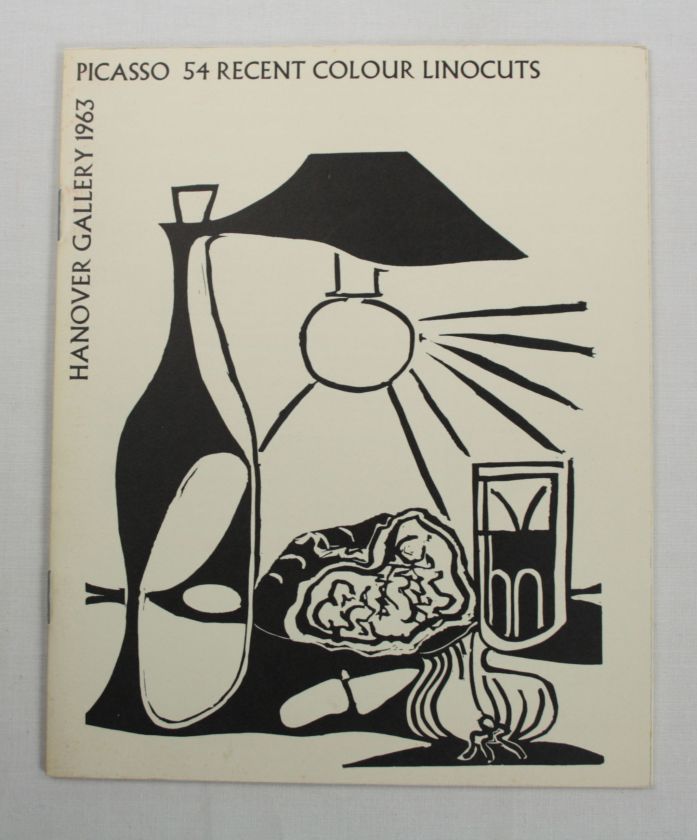 PABLO PICASSO 54 Recent Colour Linocuts HANOVER GALLERY  