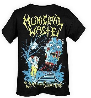 Municipal Waste T shirt Wrath, Official Merch New  