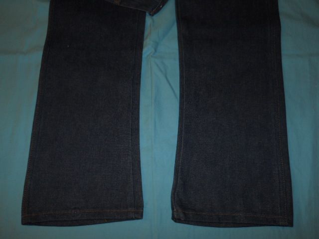 vtg NEW 70S WRANGLER WESTERN CUT MENS JEANS 27 X 34  