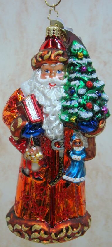 RADKO 25th Anniversary Santa set/12 ORNAMENT 1015244  