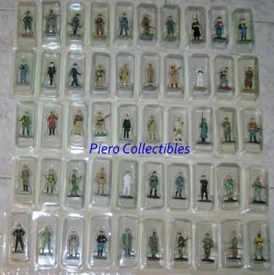 Complete series of 50 lead soldiers   World War II