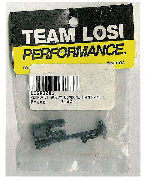 TEAM LOSI A 3081 XX RETROFIT BUGGY DOG BONE DRIVE SHAFT + YOKE & SCREW 