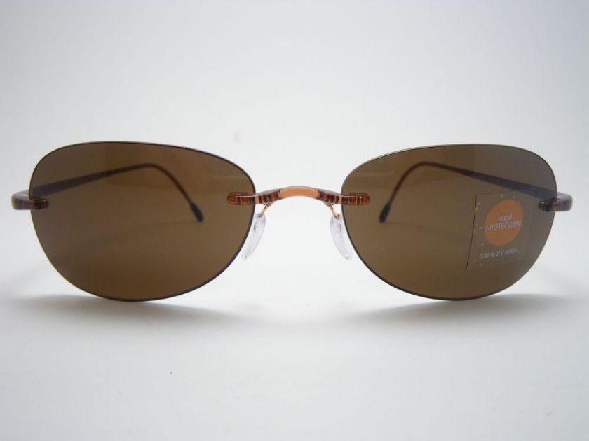 NEW SILHOUETTE SPX 3186 6056 RIMLESS  SUNGLASSES   