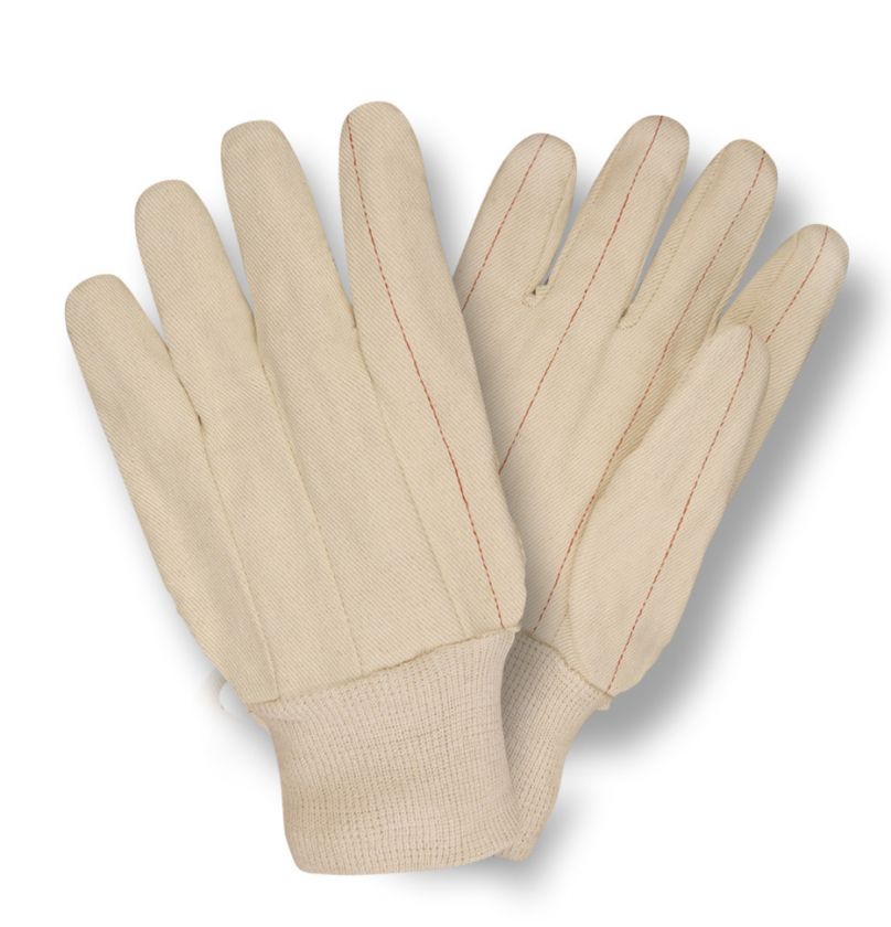 120 PAIR 20 oz DOUBLE PALM COTTON CANVAS WORK GLOVE   L  