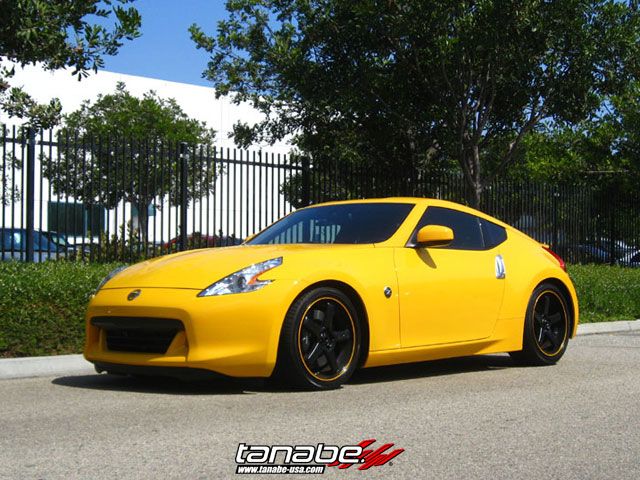 GF210 TANABE LOWERING SPRINGS 09 10 2010 NISSAN 370Z  