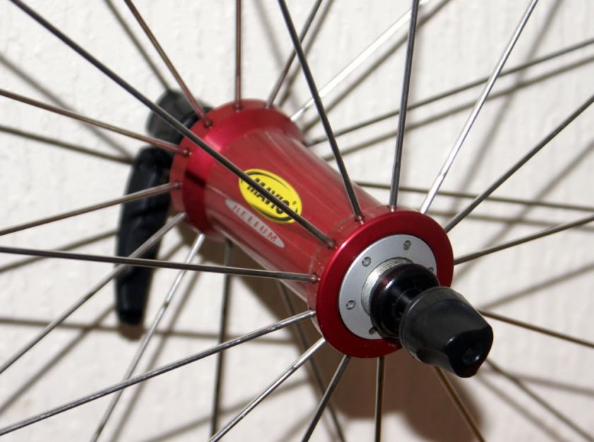 VINTAGE 1996 MAVIC HELIUM 700C TUBULAR ROAD BIKE WHEELS SET FROM 