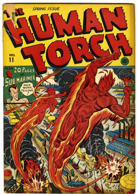 HUMAN TORCH 2(#1) thru 38 Golden Age Timely all issues  