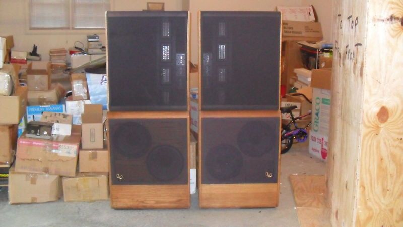 Infinity RS 4.5 Speakers w Original Infinity Crossover  