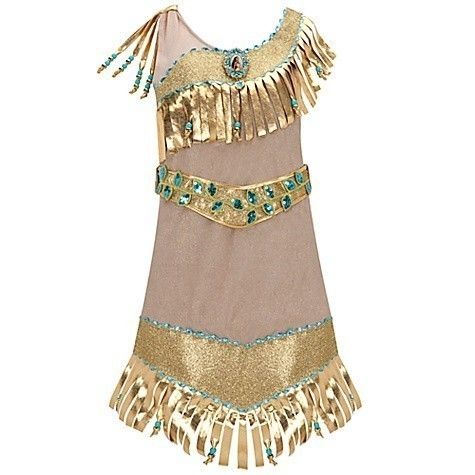    PRINCESS POCAHONTAS COSTUME XS 4 OR S 5/6 OR M 7/8  