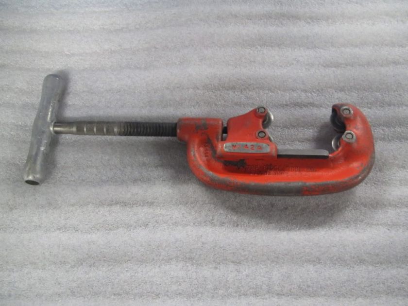 Ridgid 42A Pipe Cutter 1/2 2 4 blades TESTED  