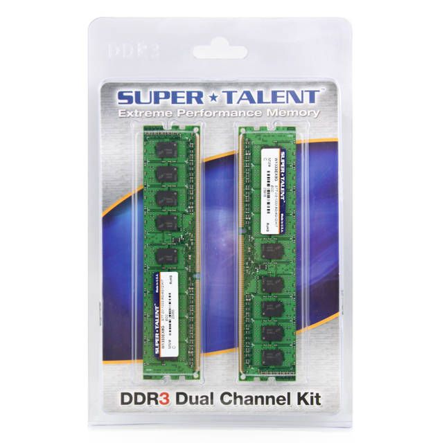 SuperTalent 8GB (2x 4GB) DDR3 1333 1333MHz ECC Dual Channel Memory RAM 