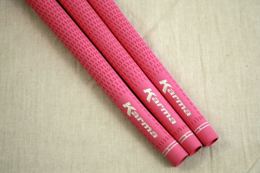 50 PC LADY WOMEN LADIES PINK GOLF GRIPS CLUBS IRON WOOD  