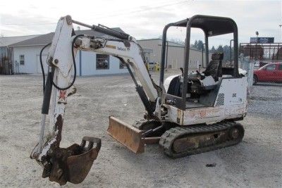 BOBCAT 328 MINI EXCAVATOR WITH OROPS,   