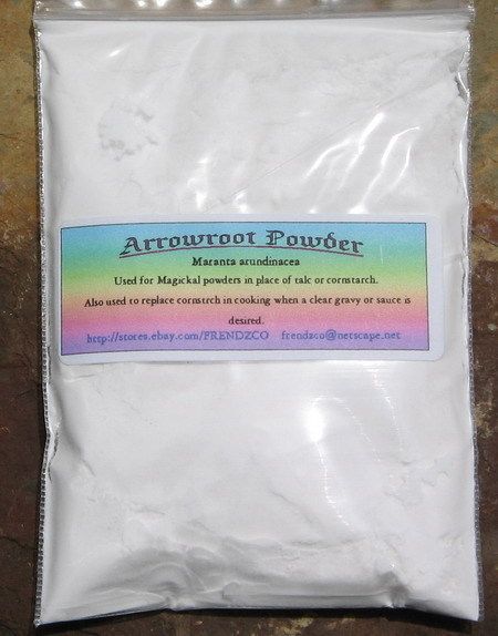 ARROWROOT POWDER Spell Herb 1 oz wicca pagan magick  