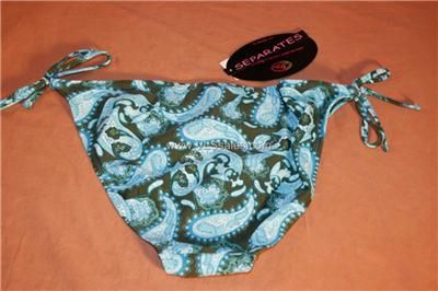 Ninety Nine Degrees Separates Swimwear NWT Bikini Bottom Size XL