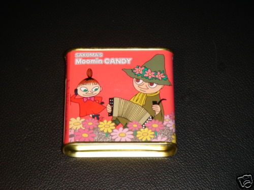 Sakuma (Japan) Moomin Candy 姆明一族   6 tin boxes (70g@)  