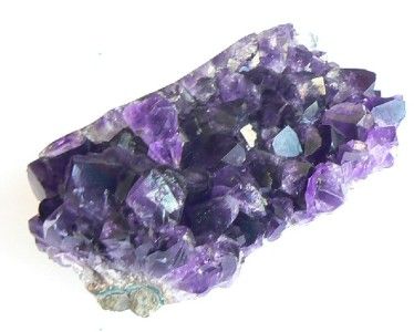 THE AMETHYST STALACTITE GEODE MEASURES 87.5mm (=3.45) long x 49mm 