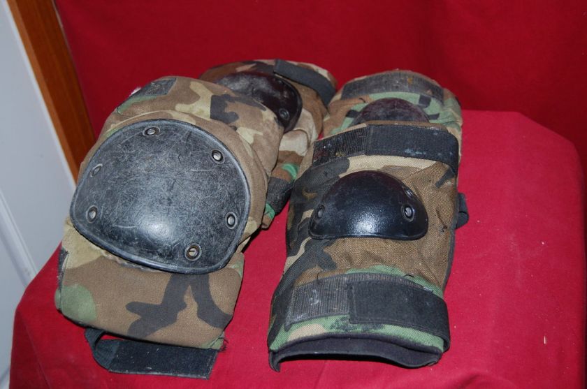 BPE BDU WOODLAND ELBOW 8415 01 458 8761 KNEE 8415 01 458 8699 PAD SET 